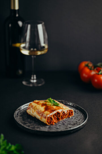 Gratinierte Canelonni